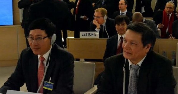 Vietnam macht Vorschläge auf der Sitzung des UN-Menschenrechtsrats